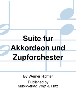 Suite fur Akkordeon und Zupforchester