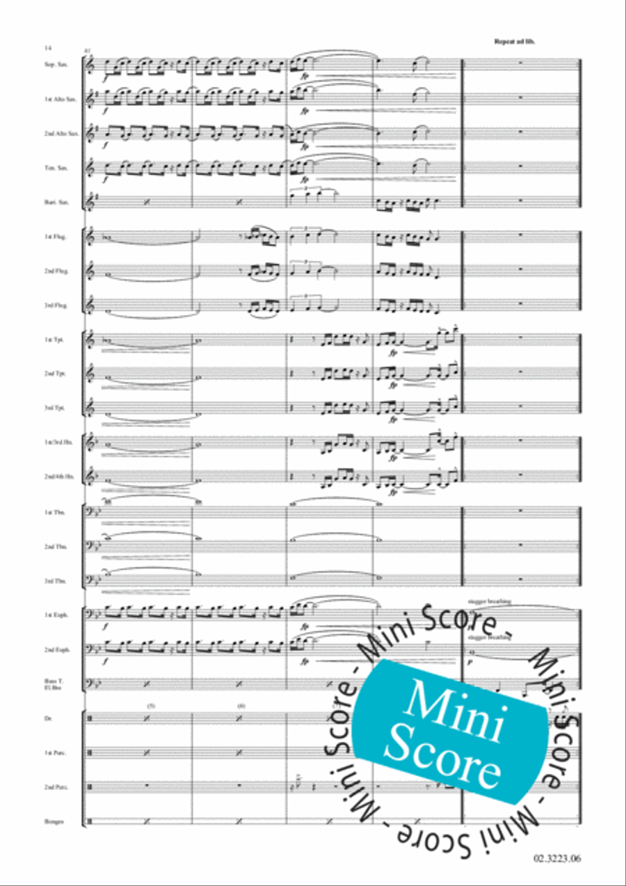 Land Of Make Believe Land Of Make Believe Fanfare Band scores gallery preview page 18
