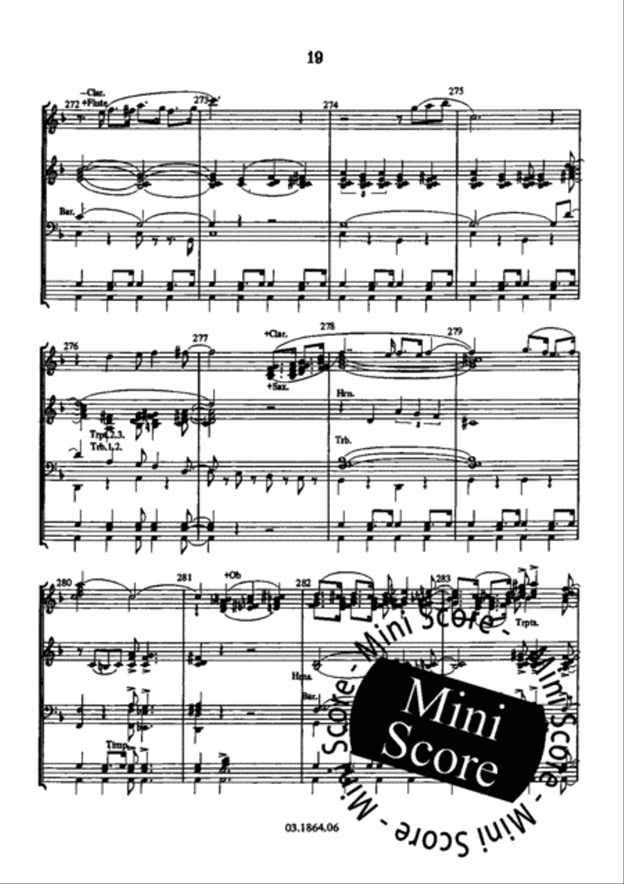 Magic Power Concert Band scores gallery preview page 21