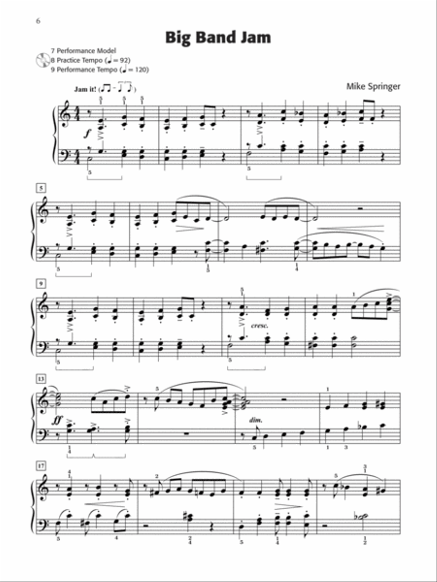 Not Just Another Jazz Book, Book 2 Piano Solo scores gallery preview page 4