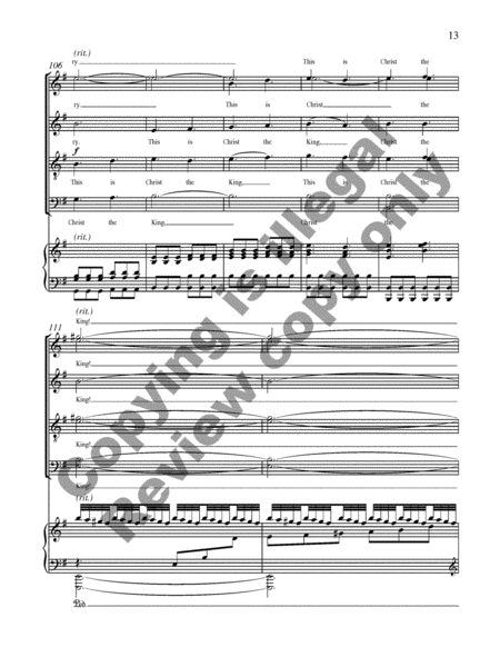 Rejoice!: 1. What Child Is This? (Choral Score)