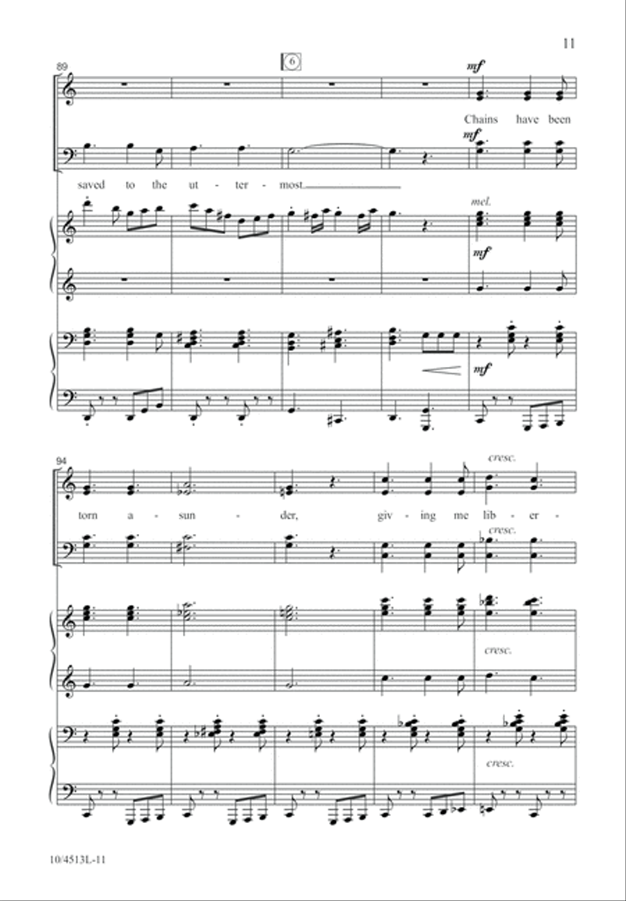 Wonderful Grace of Jesus 4-Part scores gallery preview page 12