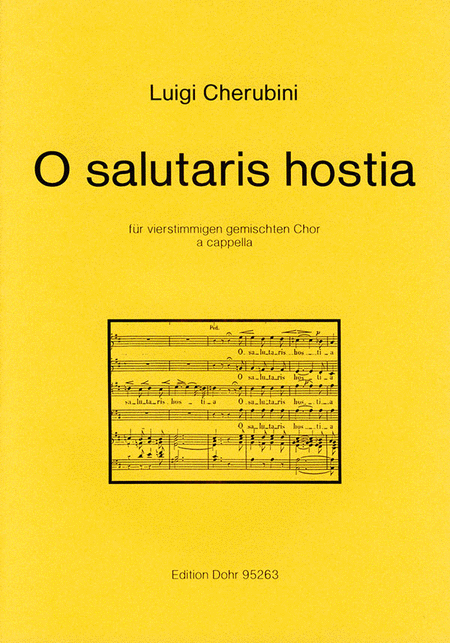 O salutaris hostia fur vierstimmigen gemischten Chor a cappella