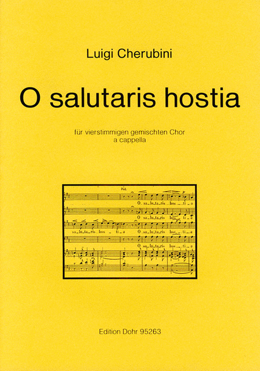 O salutaris hostia für vierstimmigen gemischten Chor a cappella