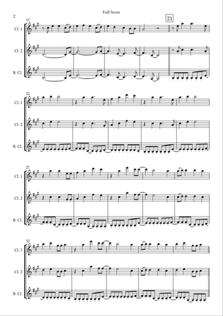 Clarity Clarity Woodwind Trio scores gallery preview page 2