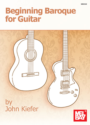 Book cover for Beginning Baroque for Guitar