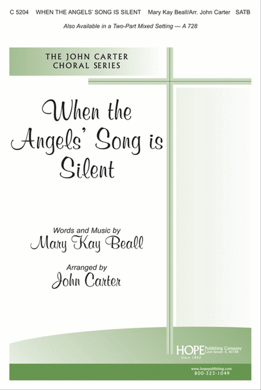 When the Angels' Song Is Silent 4-Part scores gallery preview page 1