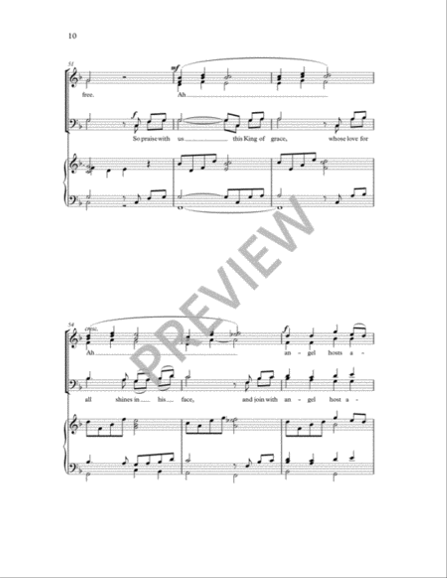 Carol of the Stable 4-Part scores gallery preview page 11