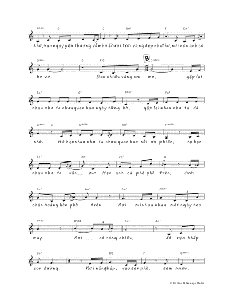 Bức Thư Tình Thứ Tư (vocal & chords, piano & harmonica reduction) image number null