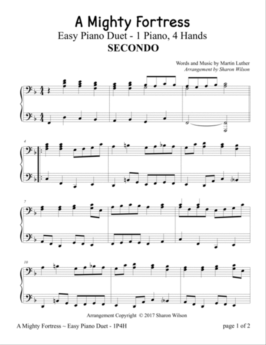 What Heavenly Music (A Collection of 10 Easy Piano Duets for 1 Piano, 4 Hands) Easy Piano scores gallery preview page 6
