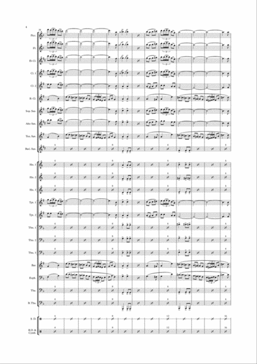 L'Oriental Marching Band scores gallery preview page 5
