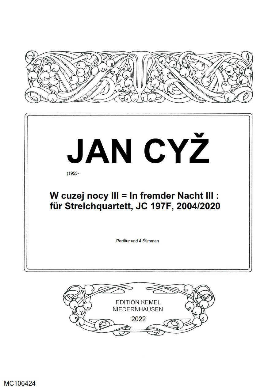 W cuzej nocy III = In fremder Nacht III