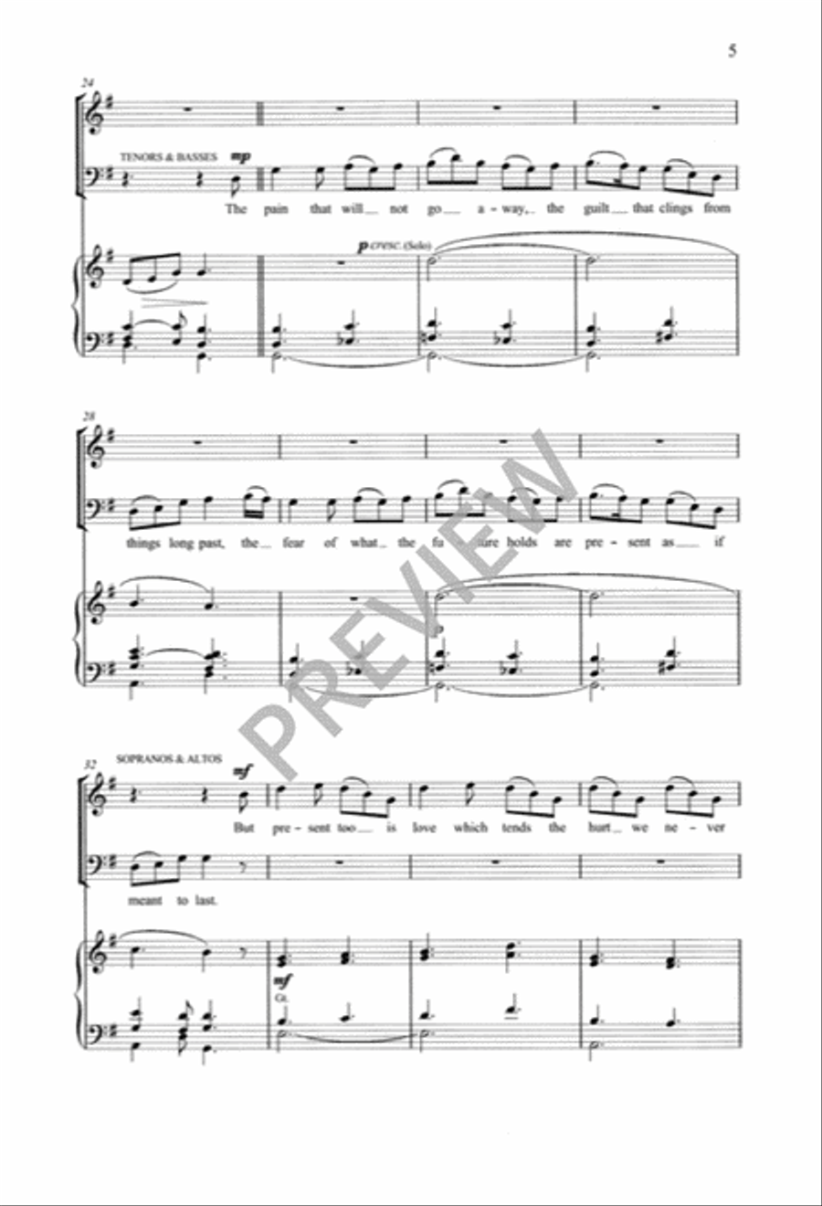 We Cannot Measure How You Heal 4-Part scores gallery preview page 6