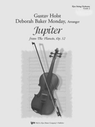 Book cover for Jupiter - Score