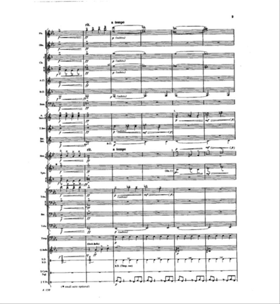 Ritual and Capriccio Concert Band scores gallery preview page 9