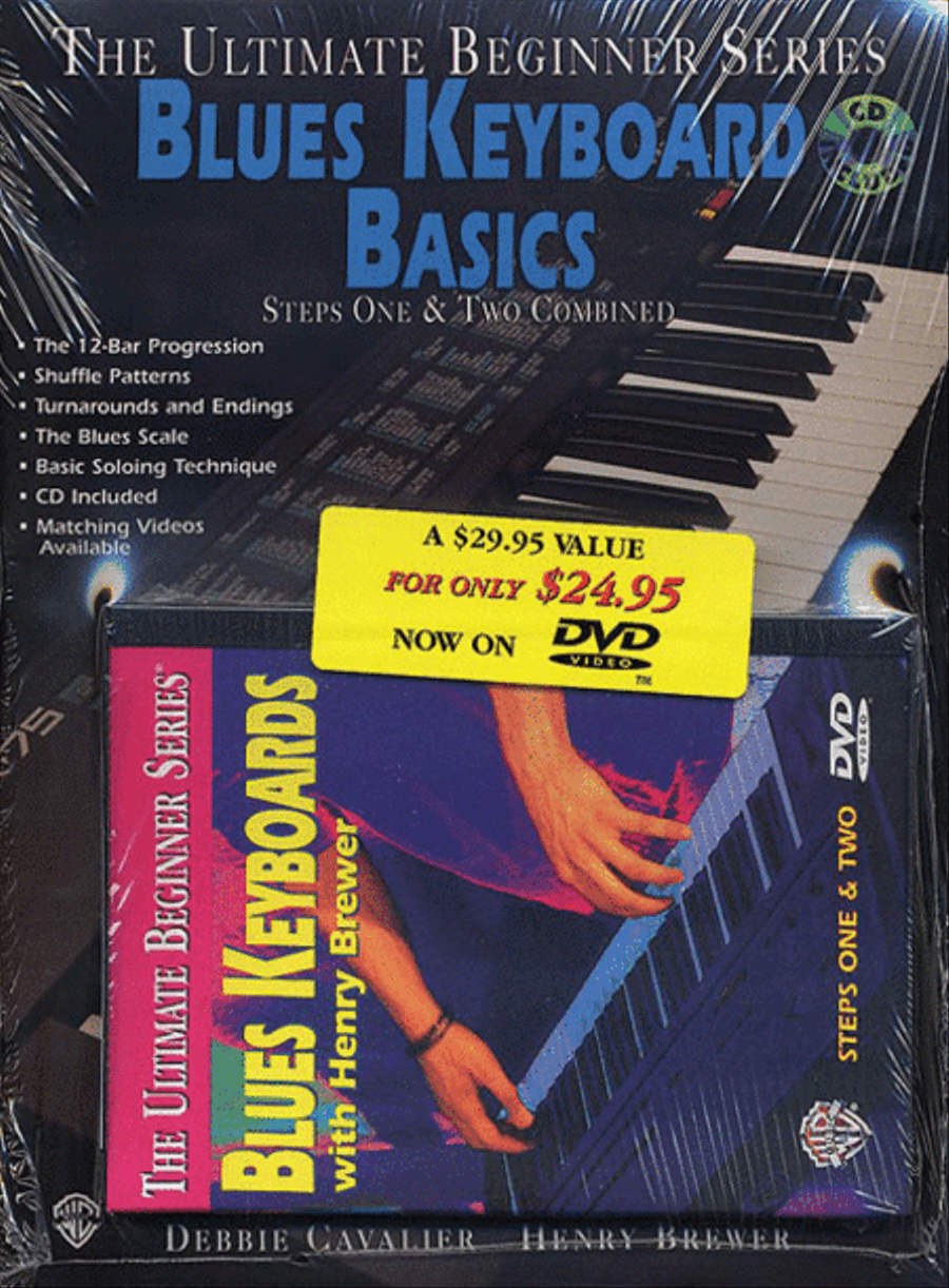 Ultimate Beginner Series - Blues Keyboard Mega Pack - DVD Piano Method scores gallery preview page 1