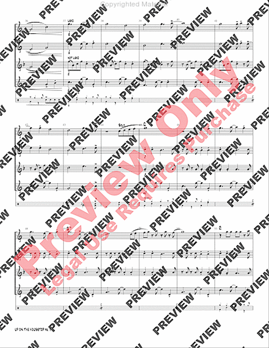 Swingin' Saxes Christmas, Set 2 Small Ensemble scores gallery preview page 5