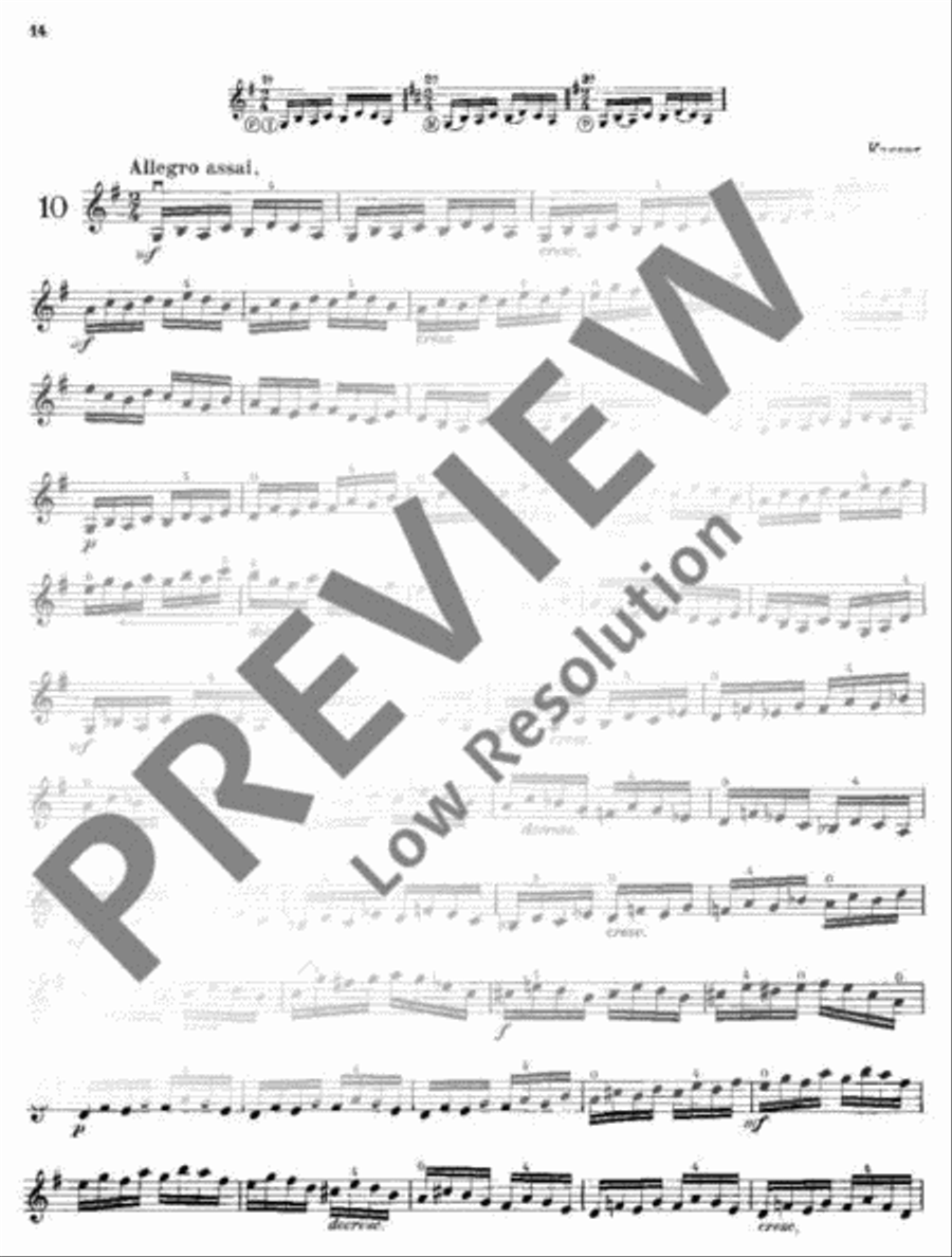 The Masters of the Violin Violin Solo scores gallery preview page 15