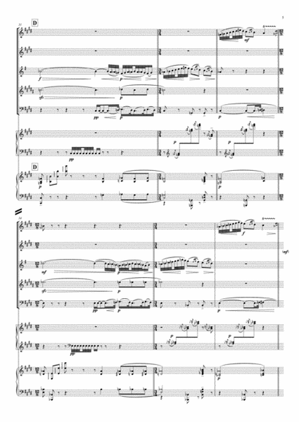 Claude Debussy: Prélude à "L'après-midi d'un faune" for Wood5+Piano and Marimba(with Vibraphone):