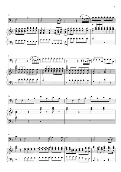 W.A Mozart - Der Hölle Rache kocht in meinem Herzen (Die Zauberflöte) Violoncello Solo - F Key image number null
