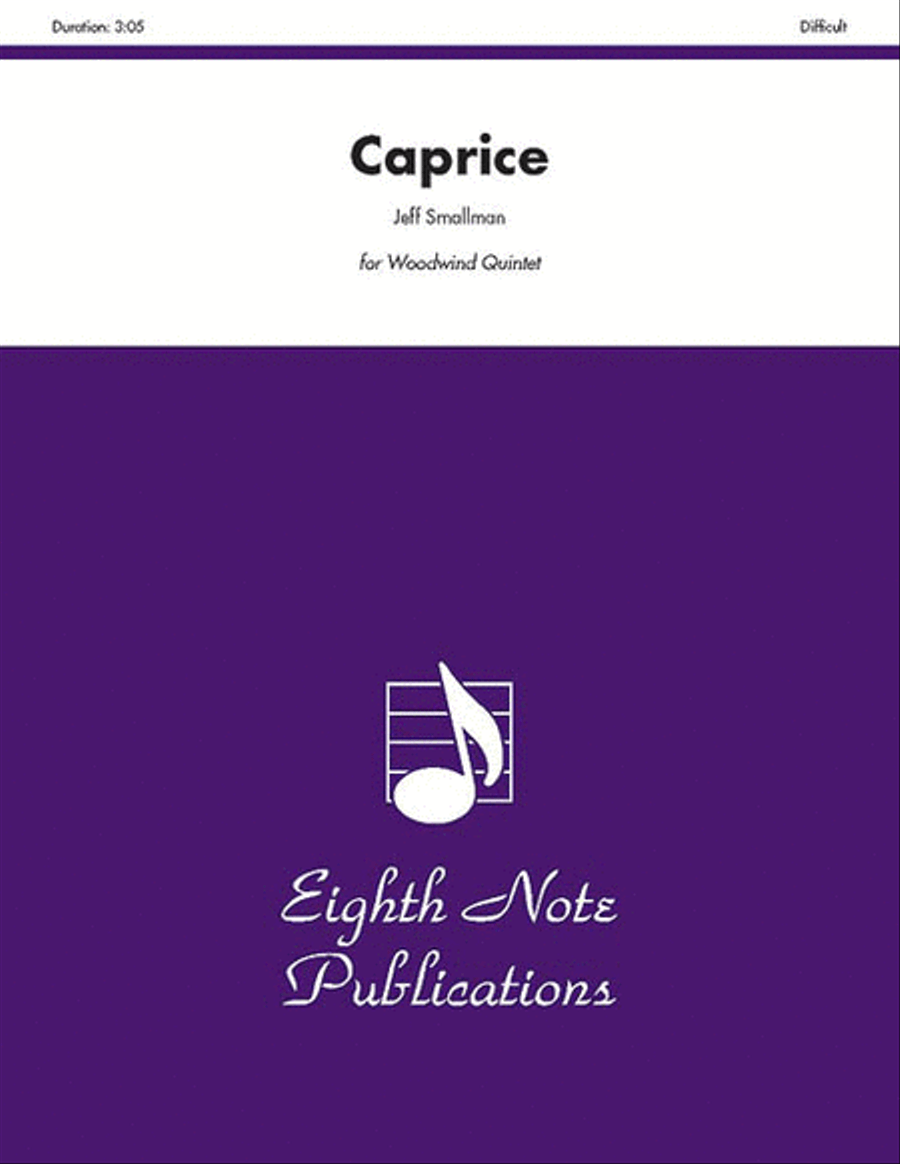 Caprice Woodwind Quintet scores gallery preview page 1