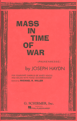 Book cover for Mass in Time of War (Paukenmesse)