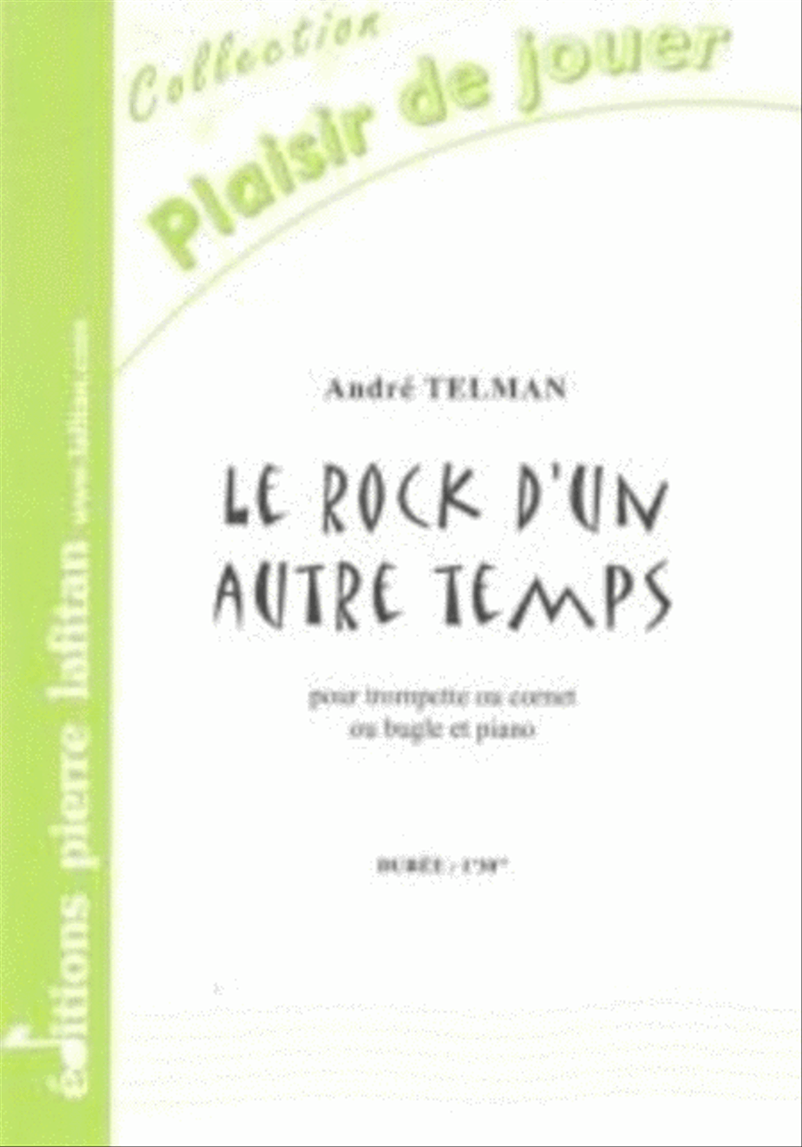 Le Rock d'un Autre Temps Cornet scores gallery preview page 1