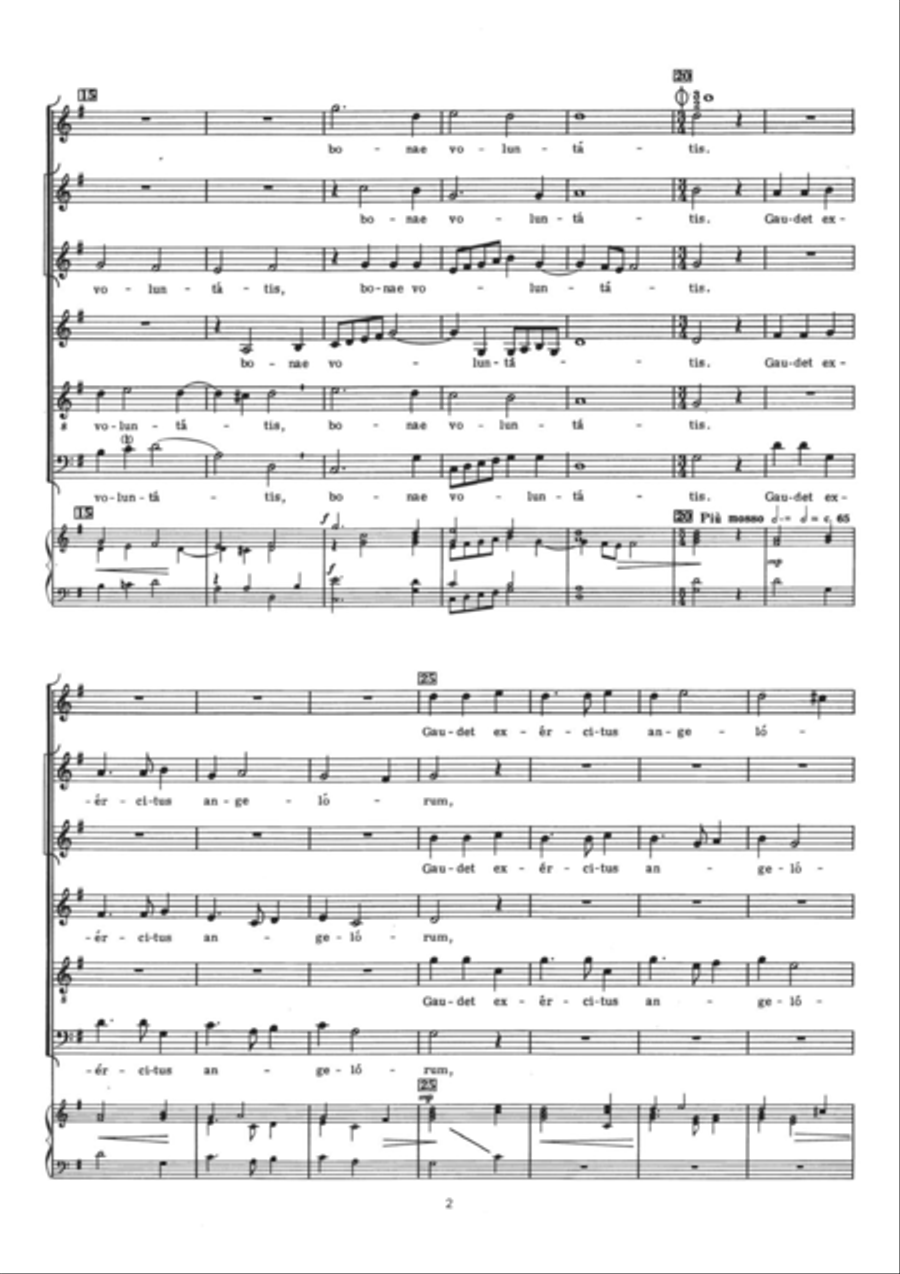 Gloria In Excelsis Gloria In Excelsis 4-Part scores gallery preview page 2