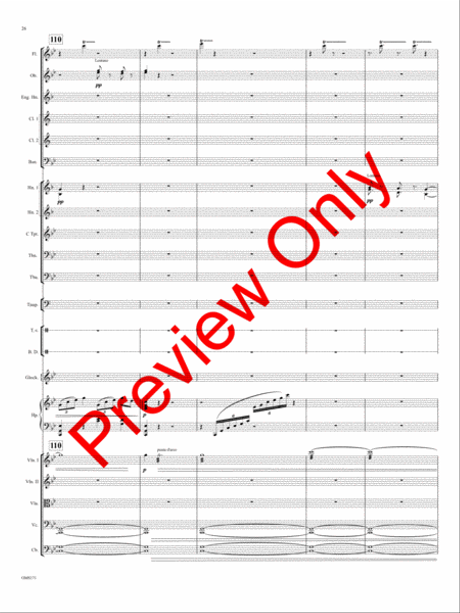 Anishinaabeg Rhapsody Orchestra scores gallery preview page 29