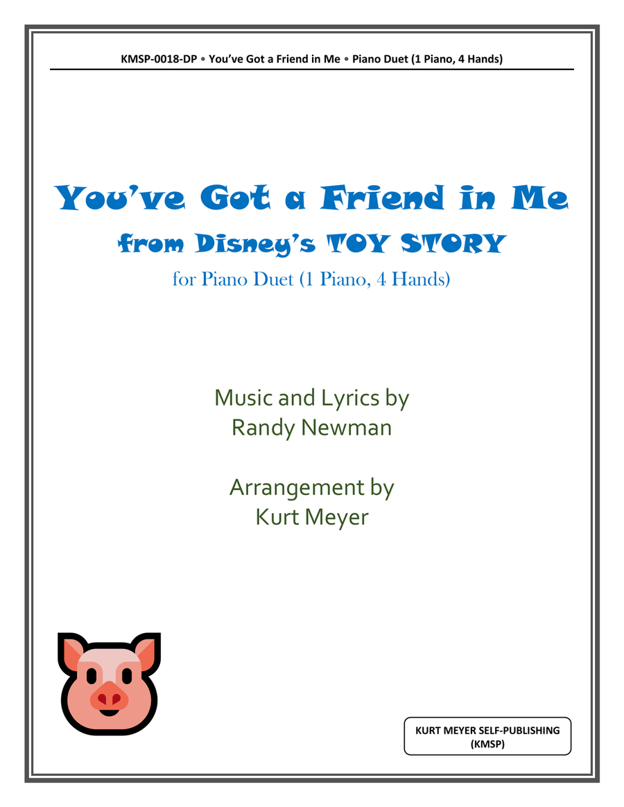 You've Got A Friend In Me 1 Piano, 4-Hands scores gallery preview page 1