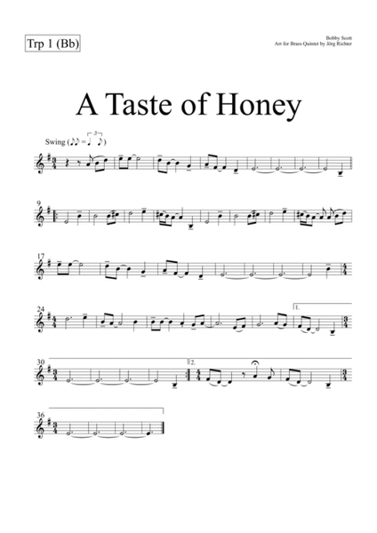 A Taste Of Honey image number null