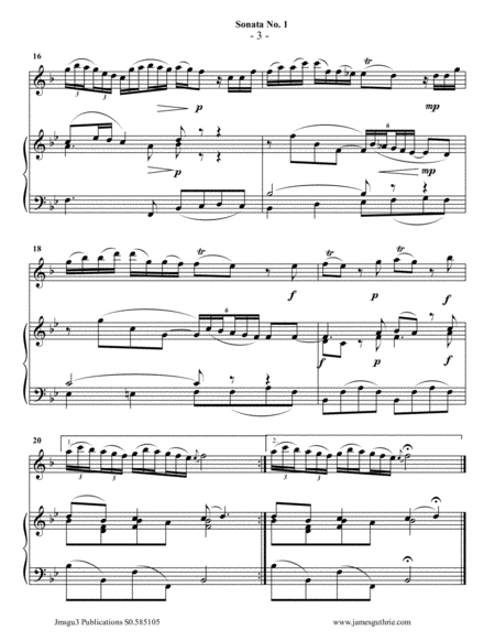 Vivaldi: Sonata No. 1 for English Horn & Piano image number null