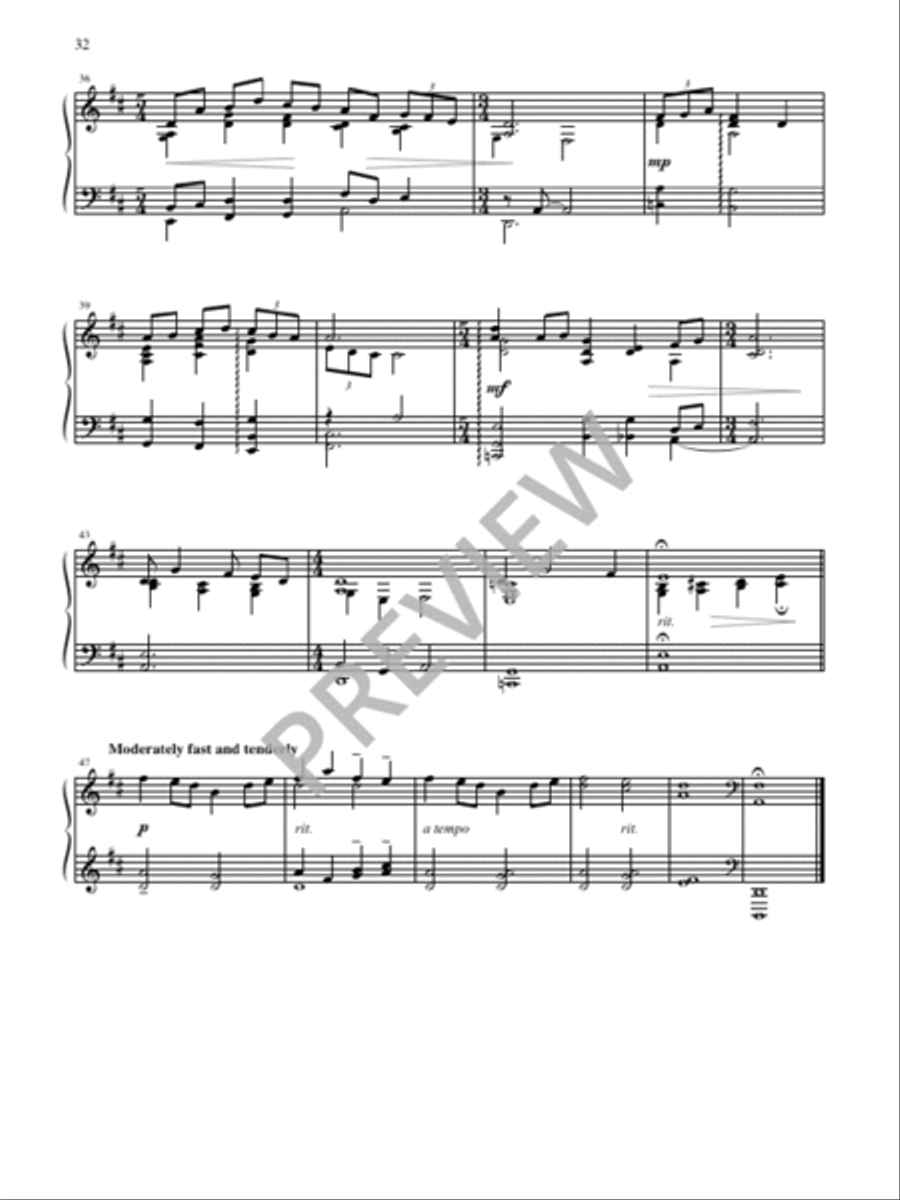 Seasons of Grace - Volume 3 Piano Solo scores gallery preview page 34