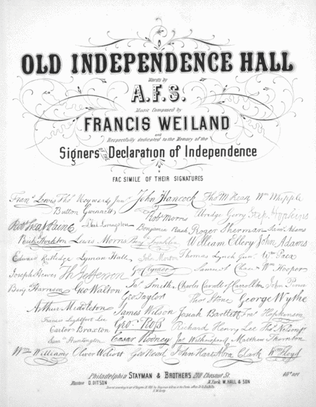 Book cover for Old Independence Hall