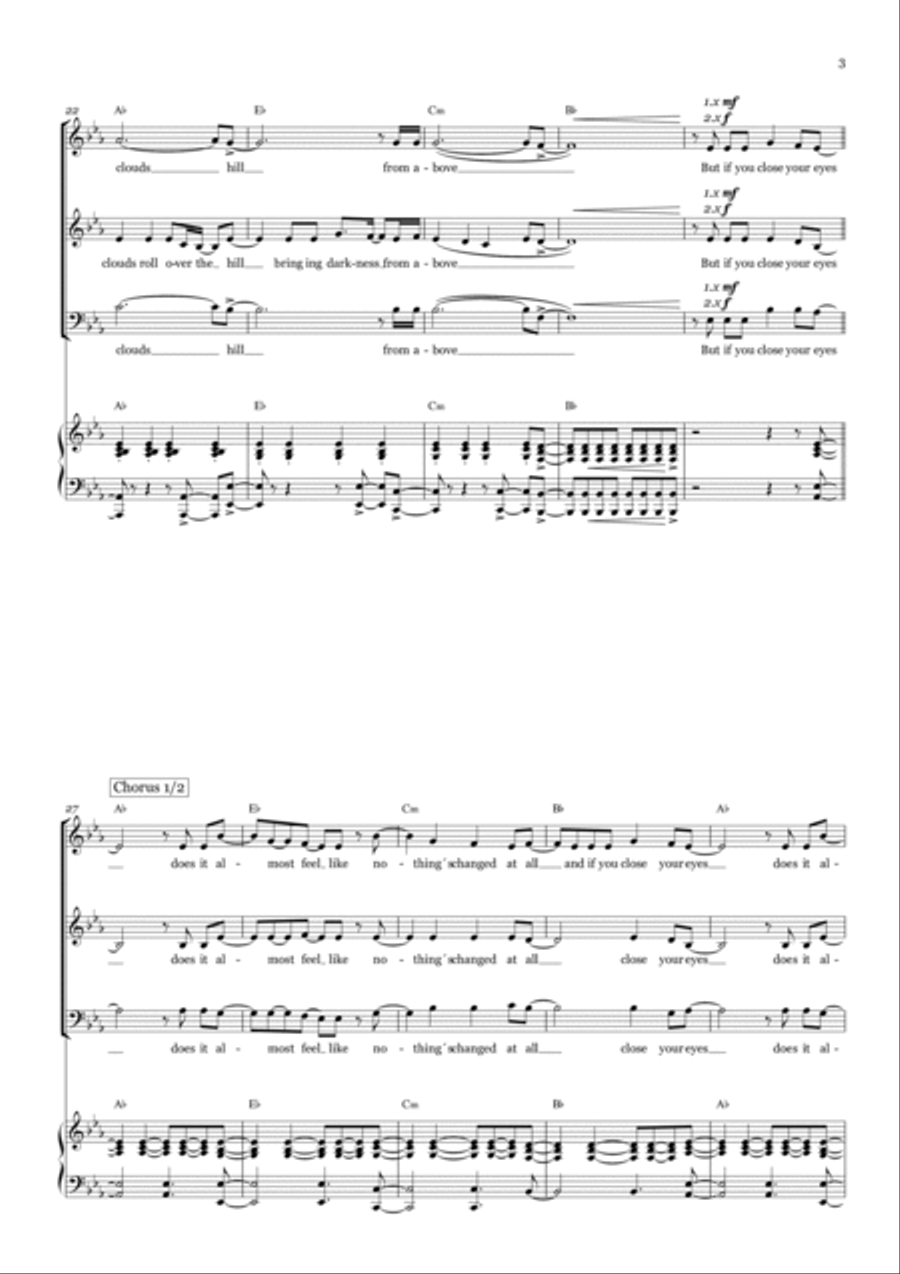 Pompeii 3-Part scores gallery preview page 3