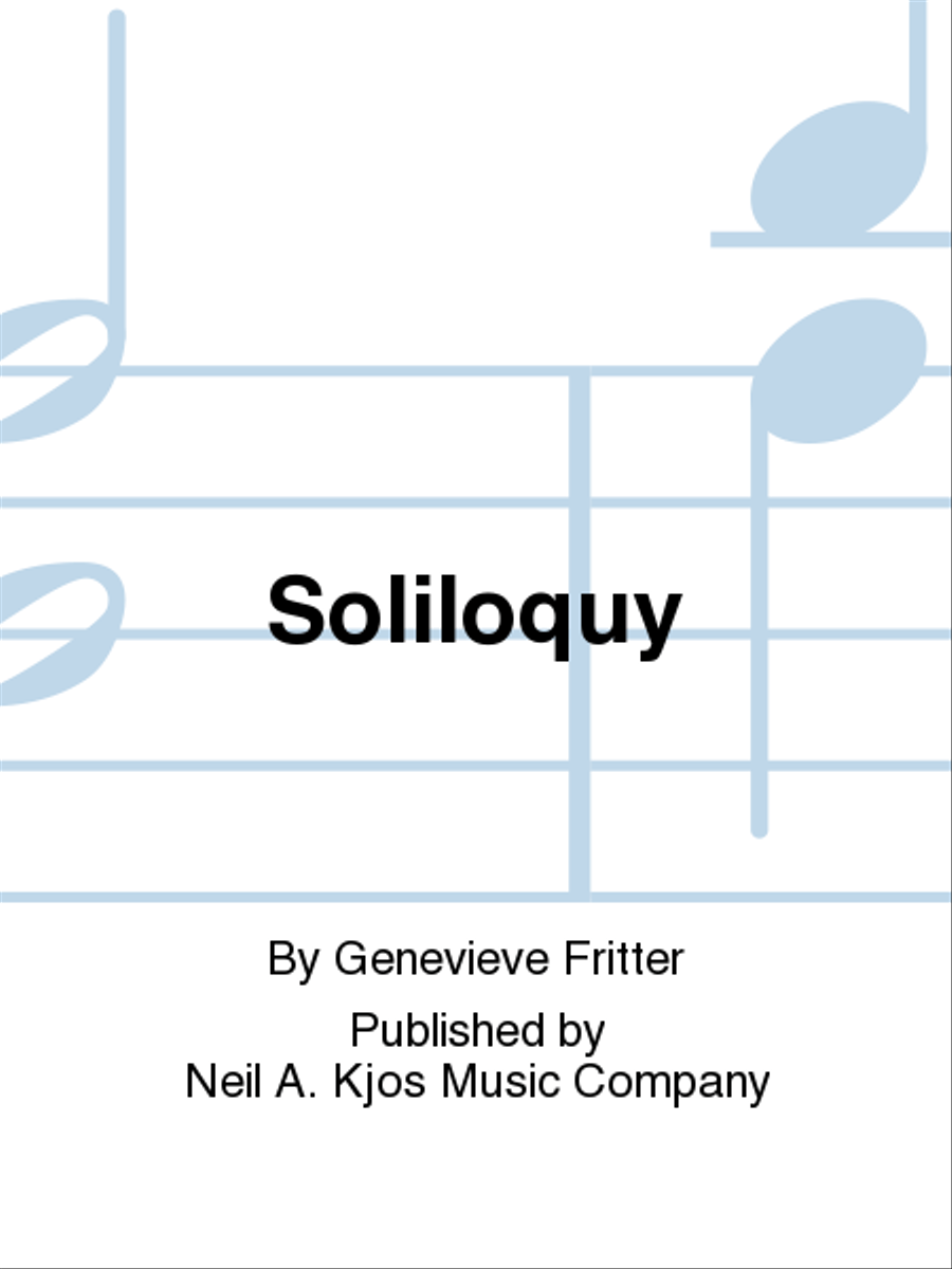 Soliloquy Soliloquy Flute Solo scores gallery preview page 1