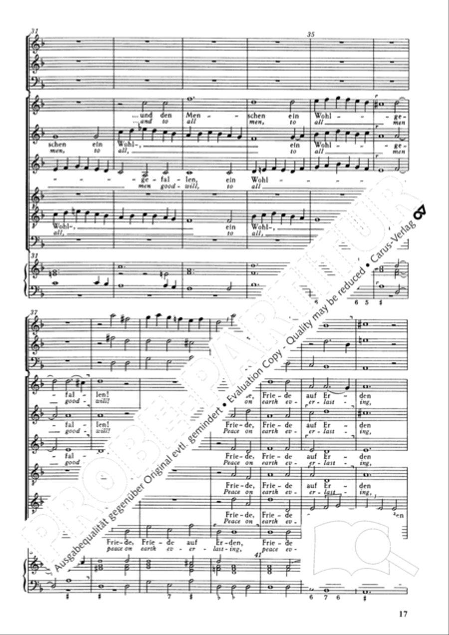 Christmas History (Weihnachts-Historie, SWV 435) Score scores gallery preview page 18