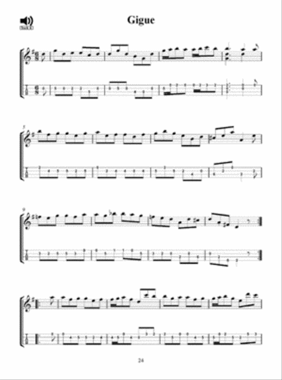 Bach's Cello Suites I-III Arranged for Tenor Banjo Cello scores gallery preview page 4