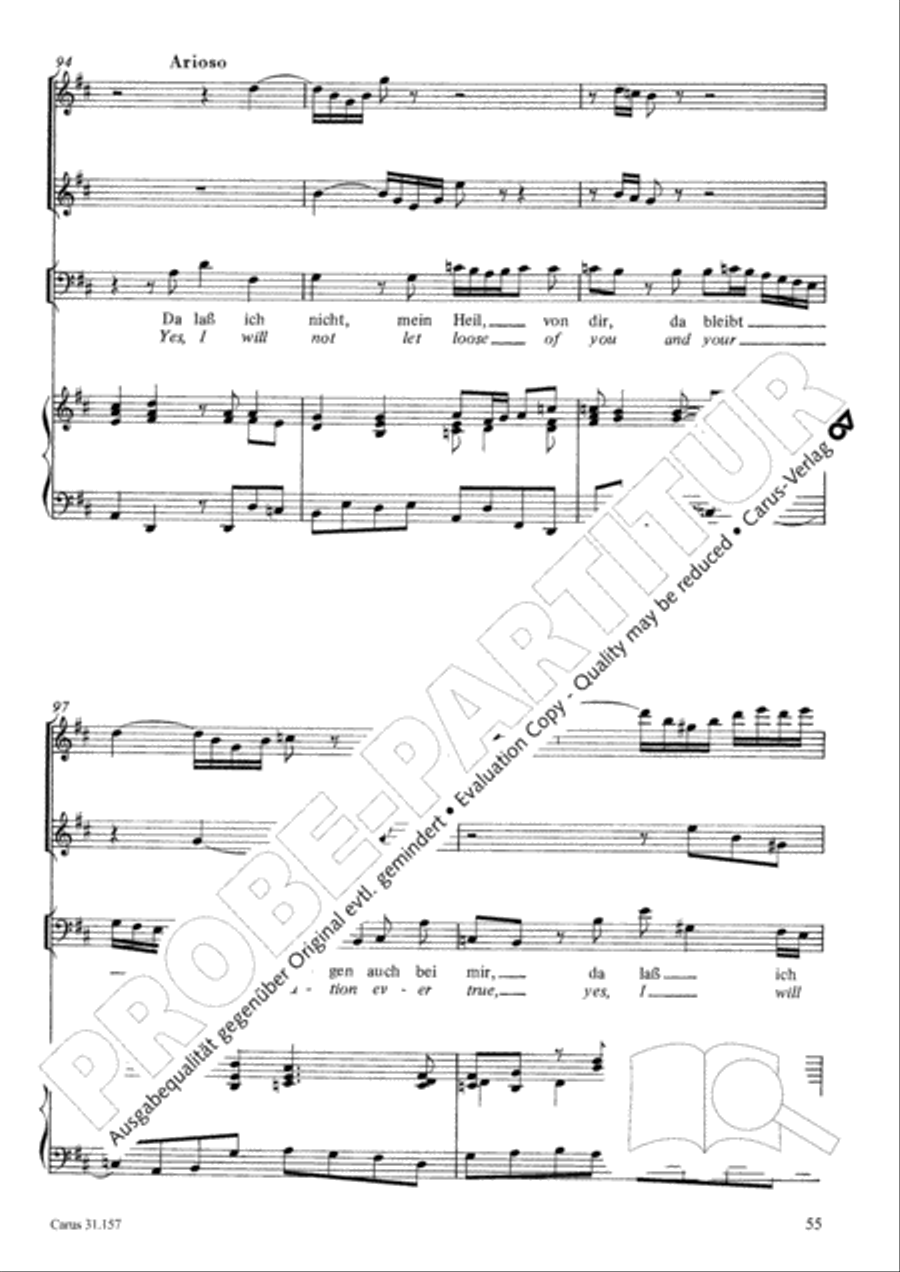 Lord, do not depart until I am blessed (Ich lasse dich nicht, du segnest mich denn) TB scores gallery preview page 56