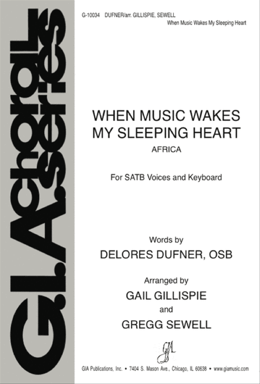 When Music Wakes My Sleeping Heart 4-Part scores gallery preview page 1