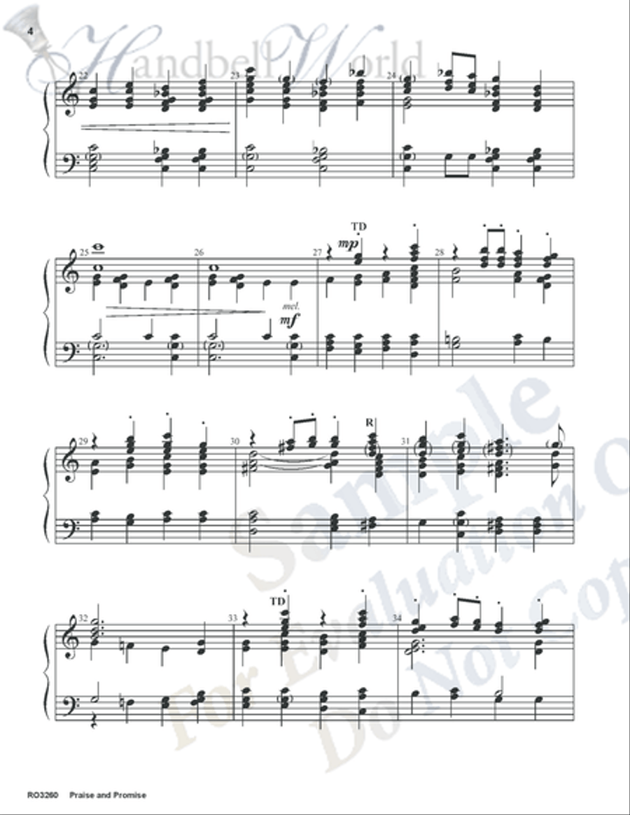 Praise and Promise 3-Octaves scores gallery preview page 3