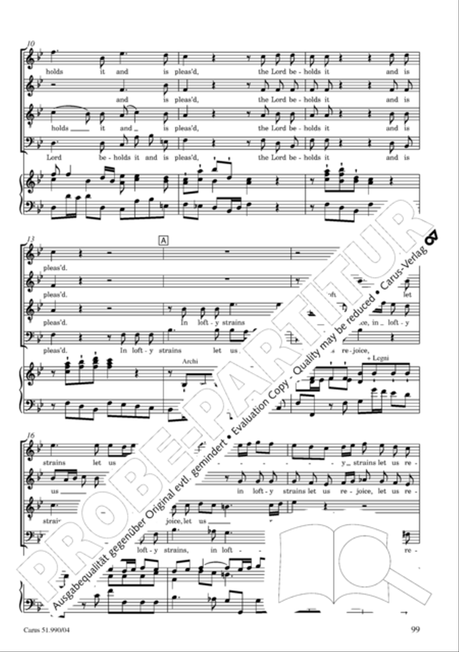 The Creation 4-Part scores gallery preview page 100
