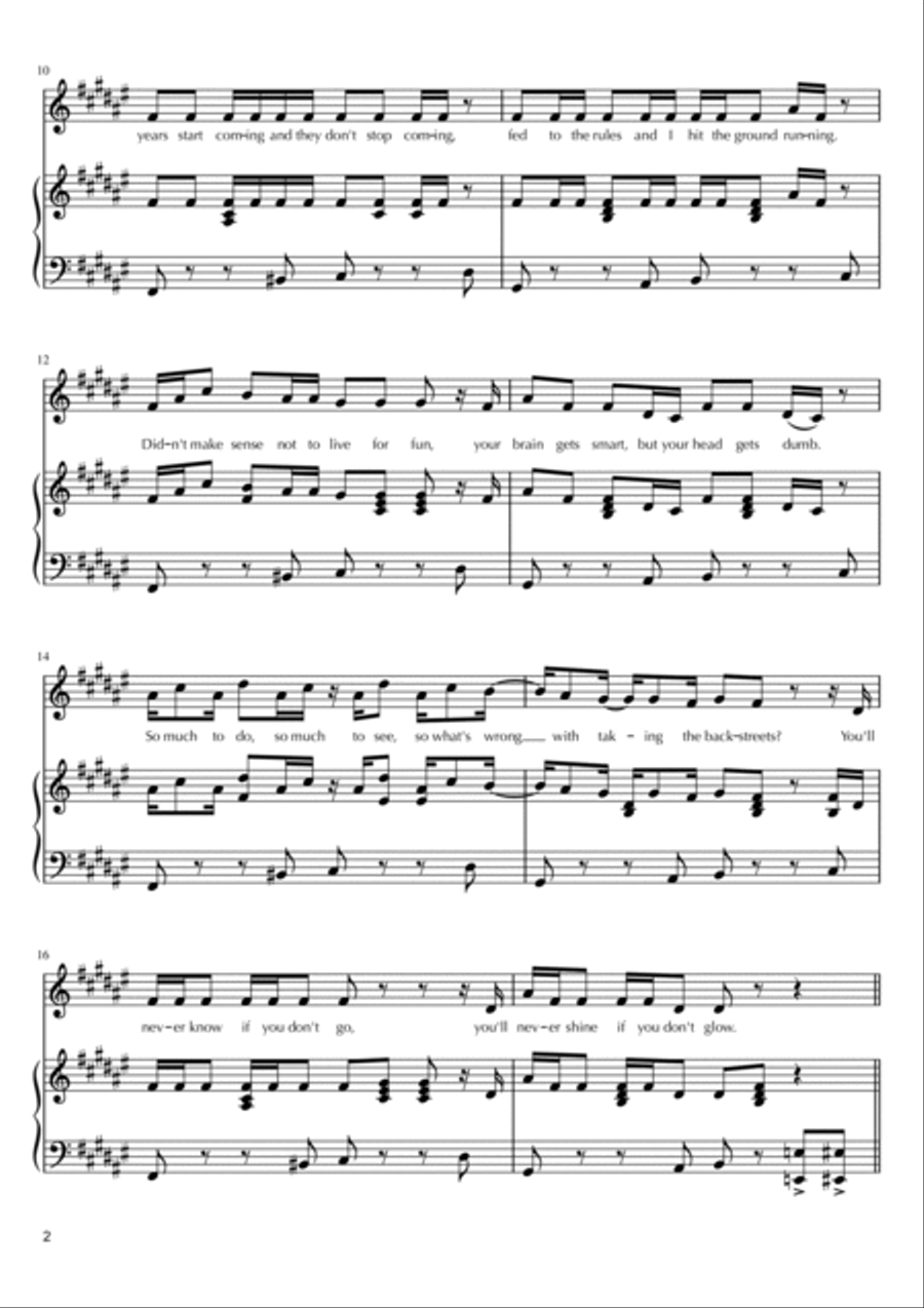 All Star Voice scores gallery preview page 2