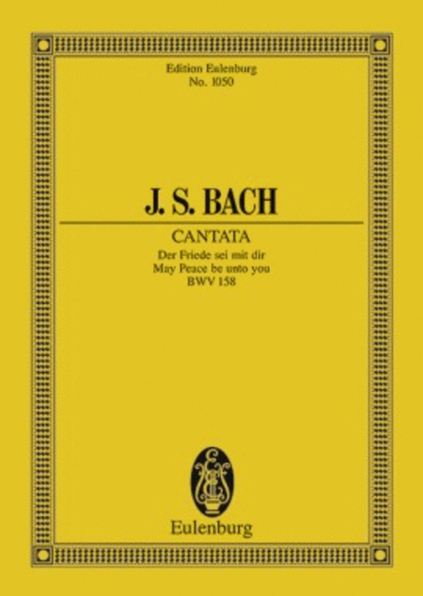 Cantata No. 158 BWV 158