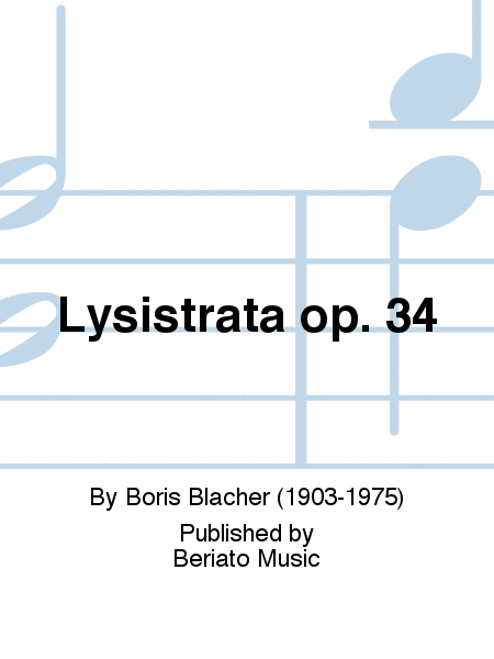 Lysistrata op. 34