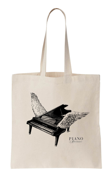 Faber Piano Adventures Tote Bag by Nancy Faber Piano Method - Sheet Music