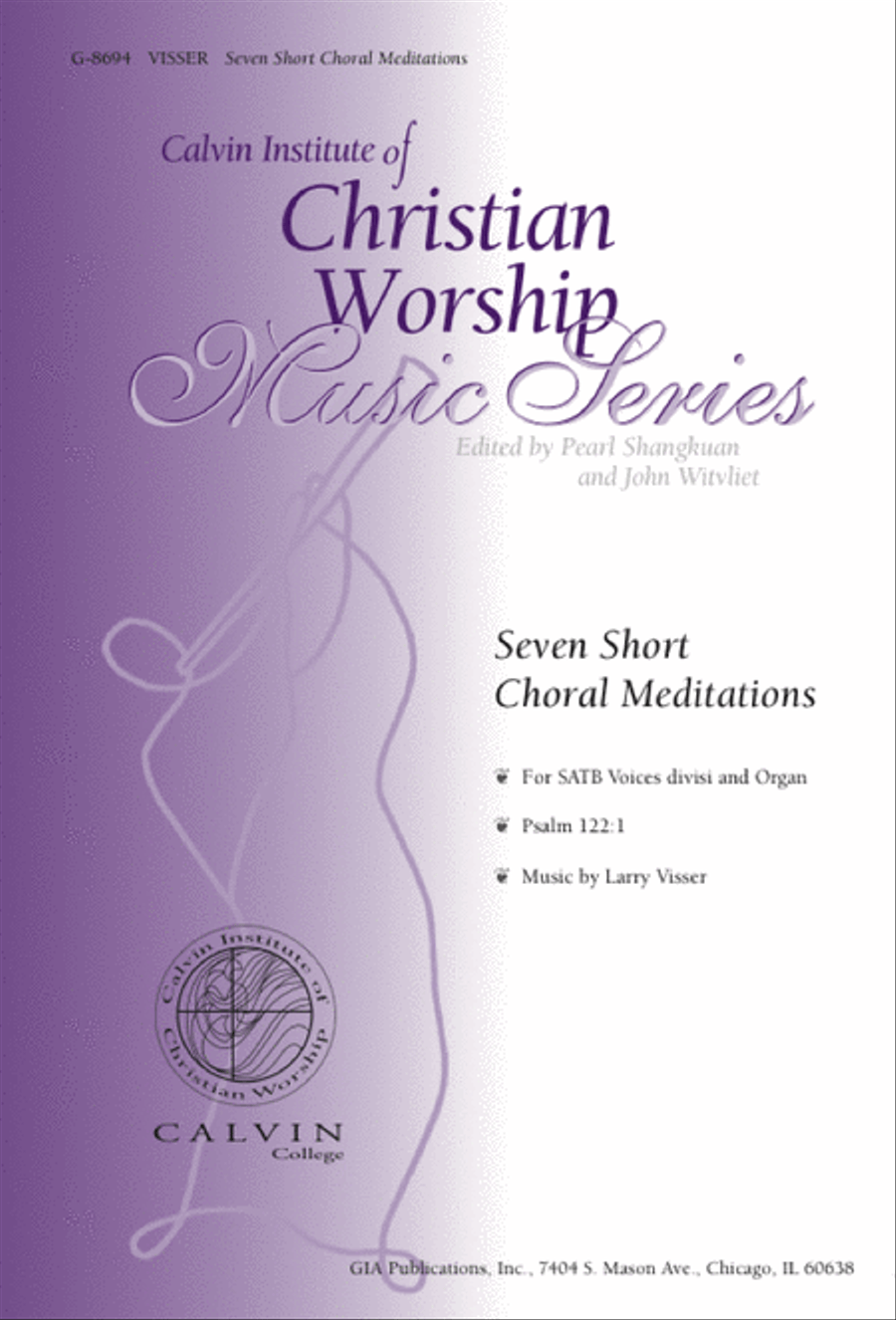 Seven Short Choral Meditations Divisi scores gallery preview page 1