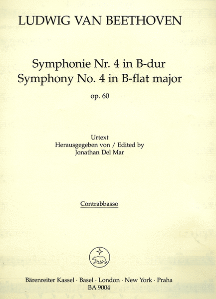 Symphony, No. 4 B flat major, Op. 60