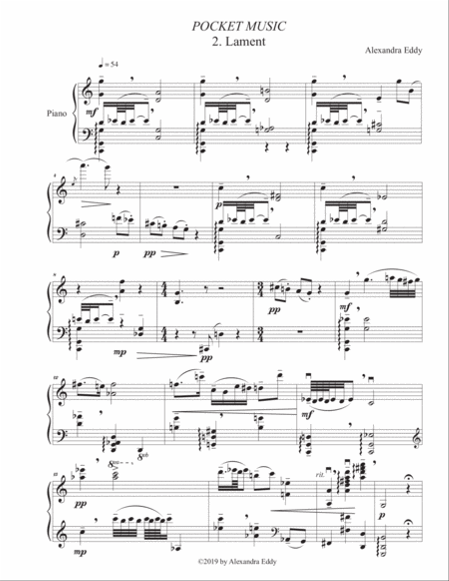 Pocket Music 1-3 Pocket Music 1-3 Piano Solo scores gallery preview page 3