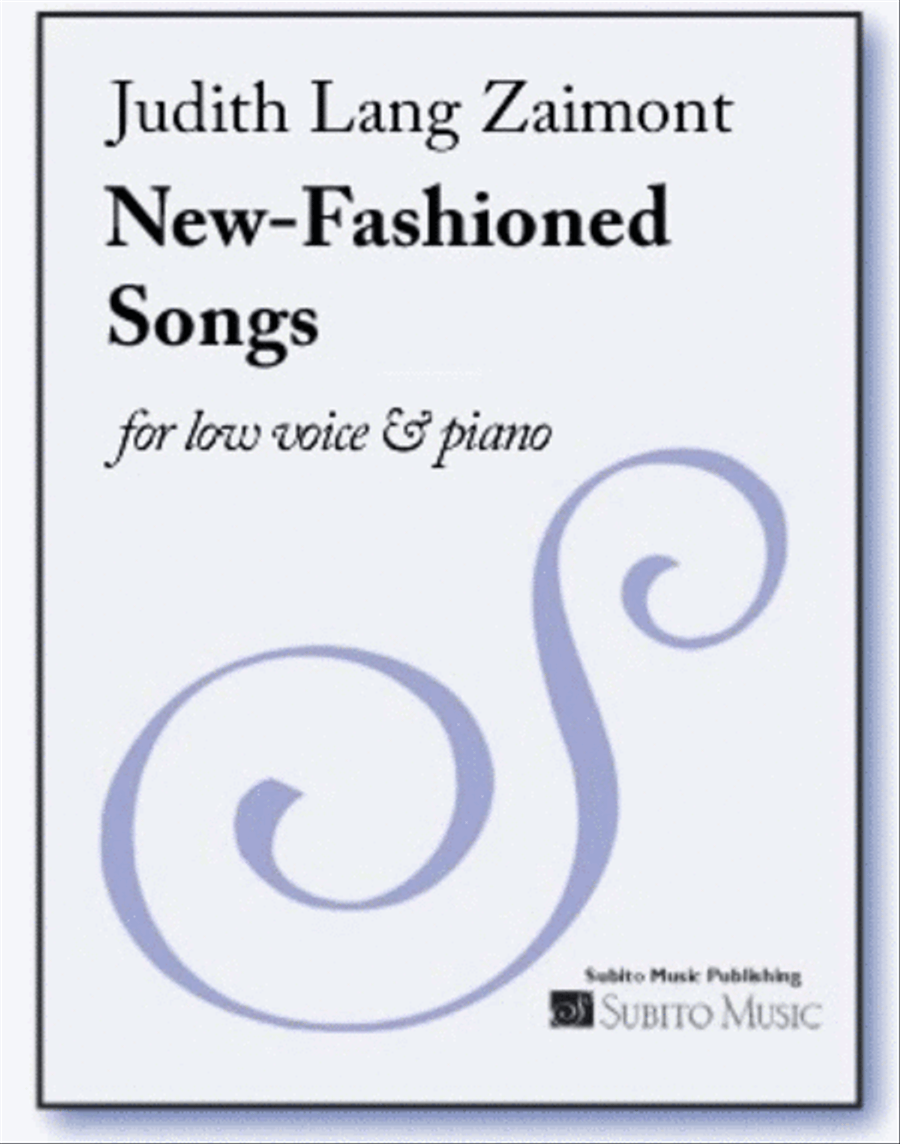 New-Fashioned Songs Choir scores gallery preview page 1